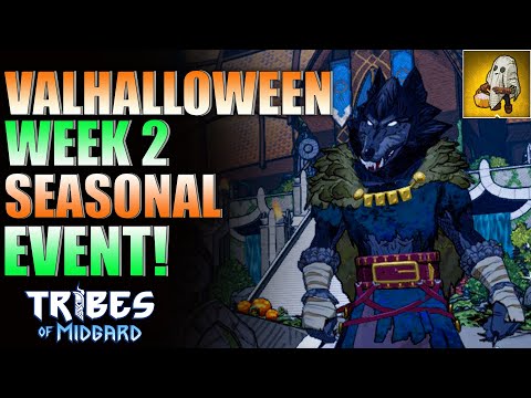 Tribes Of Midgard Valhalloween Event Second Week! New Challenge & Items In The Shop (Cosmetics)