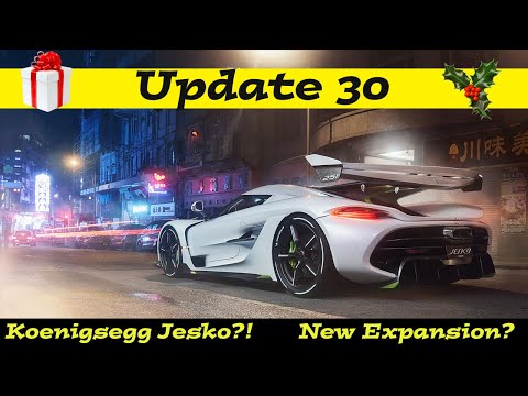 Forza Horizon 4 : New Update 30! (NEW CARS, Koenigsegg Jesko? New Horizon Expansion?! Clues)