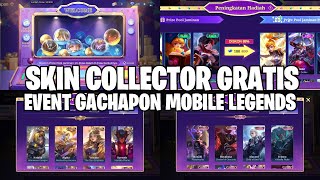 SKIN COLLECTOR GRATIS CUMA MODAL TOP UP 250DM - EVENT GACHAPON MOBILE LEGENDS