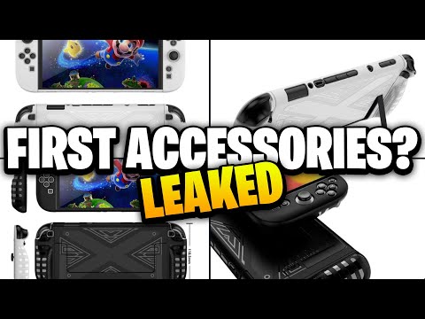 FIRST SWITCH 2 ACCESSORY LEAKS! NEW BUTTON? LOTS OF SPACE FOR ACCESSORIES ON THE BACK!