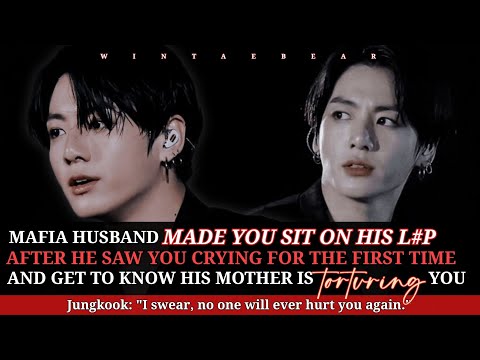 Maf!a Husband Made You Sit On His L#p After He Saw You Crying For The First Time - #jungkookff #ff