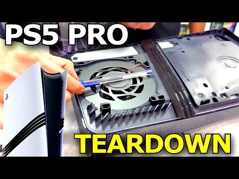 🔥PS5 PRO (TEARDOWN) 1ST PS5 PRO TEARDOWN Reveals IMPRESSIVE Efficiency. PS5 PRO IS BETTER