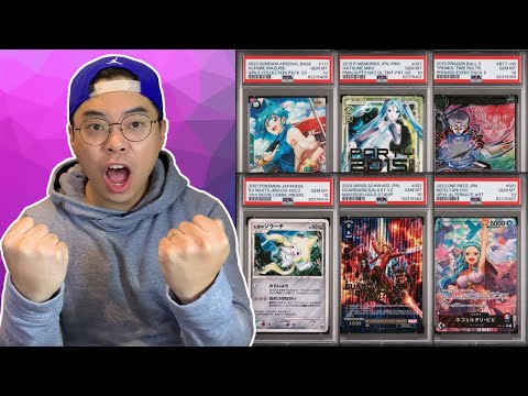 PSA Grades the RAREST Trading Cards for the FIRST TIME EVER!