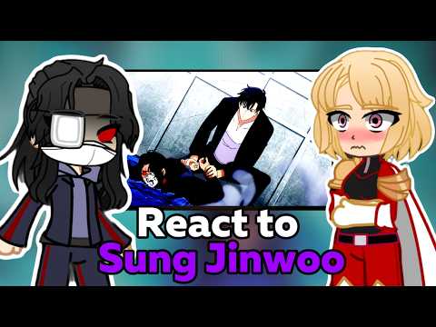 Hunters react to Sung Jin Woo | SEASON 2 | Solo Leveling | Gacha react | All parts