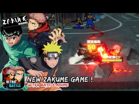 New Game from Zakume? Ultra Battle Alpha 1.0 Beta | Anime Cross Over Battle