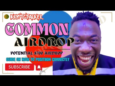 Potential $700 Airdrop From Common? Here's How To Stay Positioned