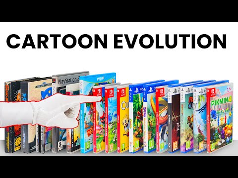 Evolution of Cartoon Games | 1985-2024 (Unboxing + Gameplay)