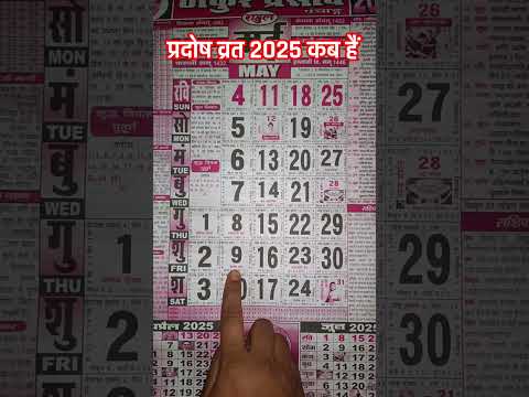 प्रदोष व्रत 2025 कब है | Pradosh Vrat 2025 Date | Pradosh Vrat 2025 May