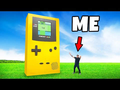 I Built the World's Largest Gameboy