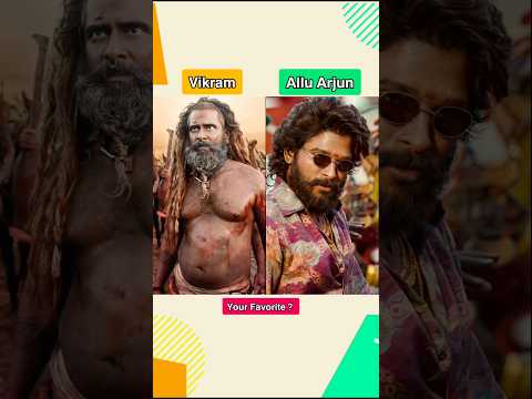 Chiyaan Vikram And Allu Arjun Life Journey Transformation||#chiyaanvikram#alluarjun#journey#shorts