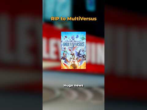 They're shutting down Multiversus...