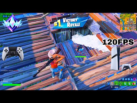 Fortnite Unreal Ranked Reload on PS5 | Controller Gameplay | 120 FPS