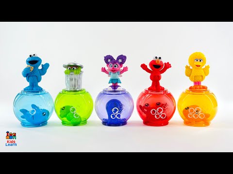 Kids Count with Sesame Street! Colors & Numbers | Educational Toy Learning Videos for Toddlers