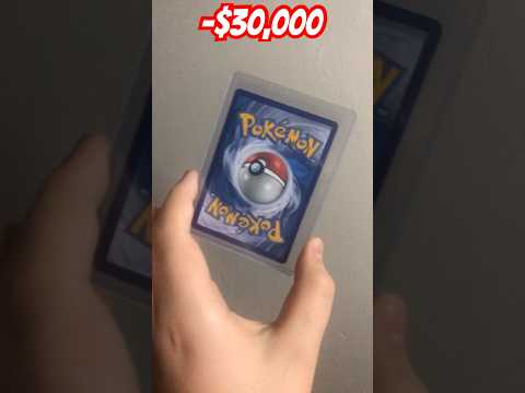 This Card Made Me Loose $30,000! 🦎 #pokemon #pokemoncards #cards #pokemoncommunity