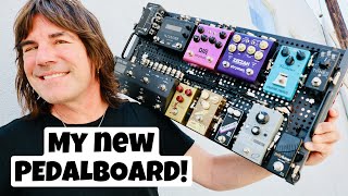 MY NEW 2024 PEDALBOARD! Racksystems Pete Thorn Pedalboard Build