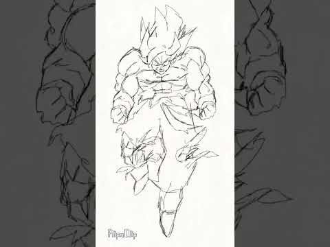 Goku charging