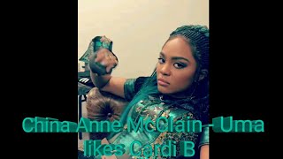 China Anne McClain - Uma likes Cardi B