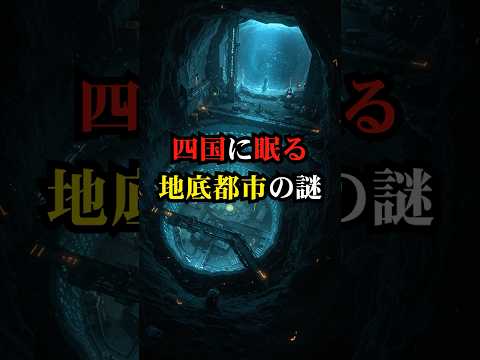 四国に眠る地底都市の謎【都市伝説 予言 雑学 怪談 2025年 】【予告編】