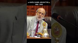 🕊️ Daniel Abugattás: Adiós a un Líder Histórico #DanielAbugattás #PolíticaPeruana #noticiasvirales