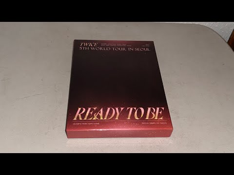 Twice 5th World Tour Ready To Be In Seoul Concert Dvd Unboxing