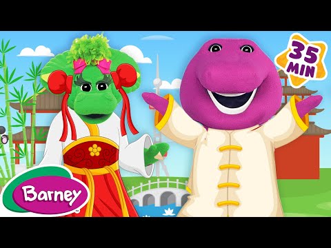 Barney’s Trip to China 🌏 | Learning About Chinese Culture for Kids | Barney The Dinosaur