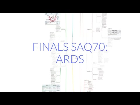 FINALS ANAES SAQ70: ARDS