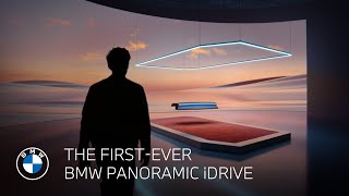 The first-ever BMW Panoramic iDrive