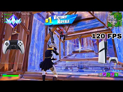 Fortnite Unreal Ranked Reload on PS5 | Controller Gameplay | 120 FPS