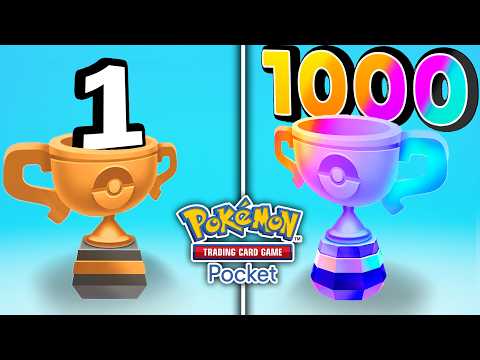 1 WIN vs 1000 WINS in Pokemon Pocket!