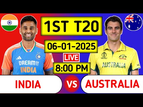 India Vs Australia 1st T20 Live Score - Part 2