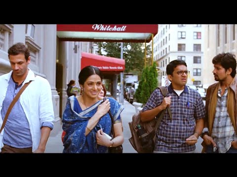 अंग्रेजी कक्षा में खिचते हा एक दूसरे की तंग | English Vinglish Best Scenes | Sridevi, Mehdi Nebbou