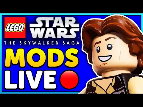 YOU mod LEGO Star Wars The Skywalker Saga! + Halo Infinite 🔴 LIVE