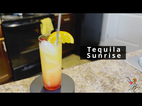 How to Make a Tequila Sunrise