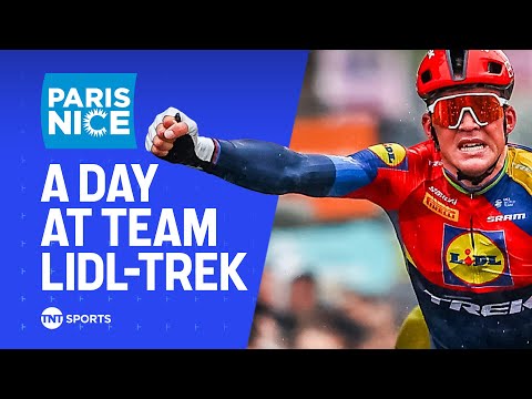 Behind the Scenes at Paris-Nice Stage 6 with Mads Pedersen & Lidl-Trek 🚴 | TNT Sports Cycling