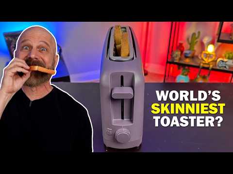 Is This the World's Skinniest Toaster? Bella Toaster Review