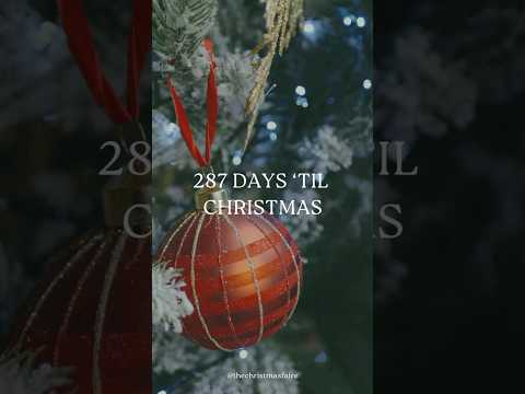 287 Days 🎄❤️💚 #Christmas #christmasaesthetic #christmascountdown #cozyseason #winter