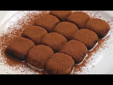 2 Ingredient Condensed Milk Chocolate Truffles