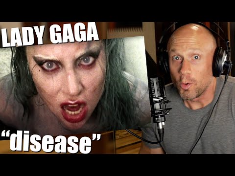 GRITTY singing Lady Gaga! Vocal Coach reacts to and Analyzes "Disease" Official Music Video