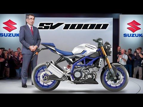 2025 NEW SUZUKI SV 1000 UNVEILED!!