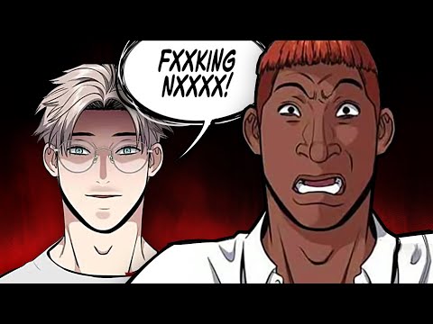 This Disgusting Webtoon Is Drawing Black Characters And ABUSING Them For Fun (get schooled)