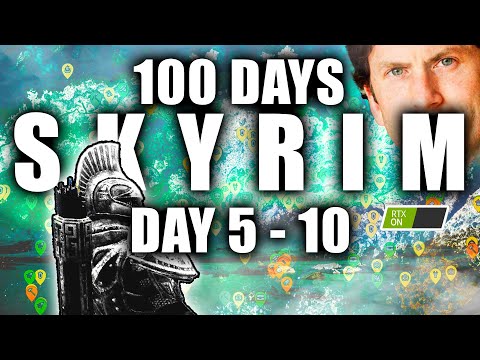 I MUST EXPLOIT SKYRIM 100 DAYS! - Perfectly Balanced Hardcore Skyrim Challenge #live