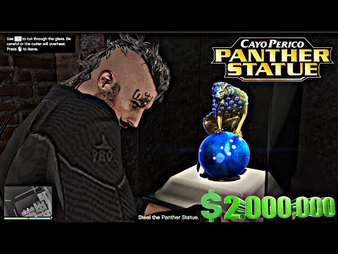 PANTHER STATUE Is Here | The Heist Challenge Week |2,000,000 Take|  BADNAAM BADA#gta#gta5#gtaonline