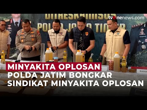 Semakin Beredar Luas, Polda Jatim Bongkar Sindikat Pengoplosan Minyakita | OneNews Update