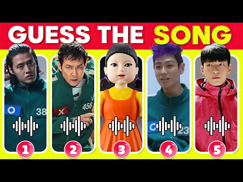 Guess The  Squid Game season 2 Movie Squid Game 2 Characters by SONGS #6🎬🍿Squid Game 2 Songs Quiz