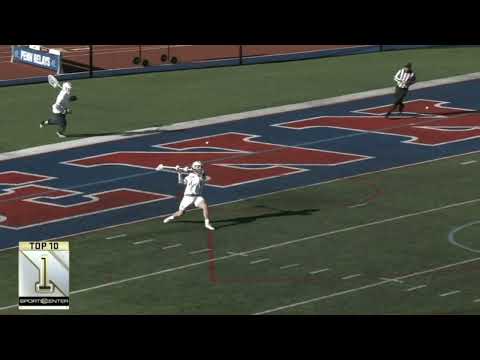 Emmet Caroll NASTY pass to Brendan Lavelle for FULL FIELD GOAL | Penn vs Villanova Lacrosse