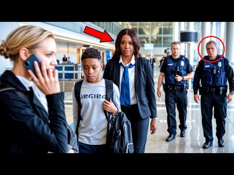 Airport Staff Calls Cops on Black Teen, But When His Mom Arrives, They Realize Their Big Mistake