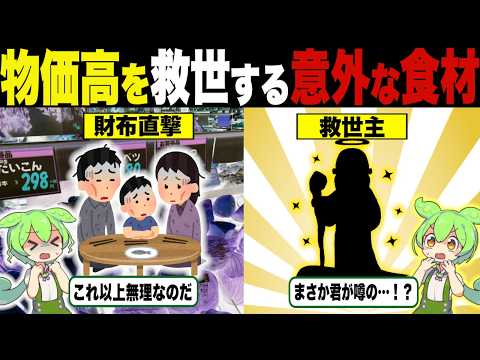 物価高の救世主はまさかの〇〇！？【ずんだもん＆ゆっくり解説】