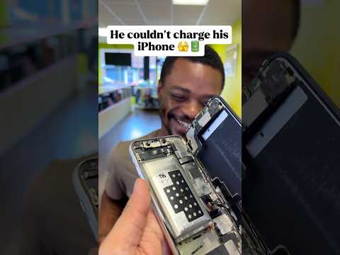 Funniest PHONE Repair Ever 😂😂 #shorts #funny #apple #iphone #android #samsung #fyp