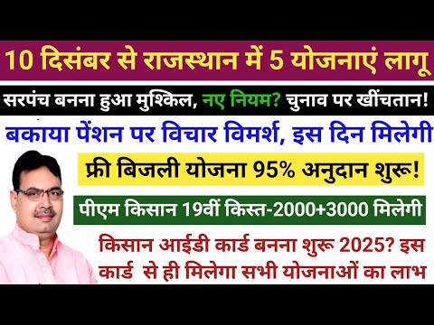 मुख्यमंत्री भजनलाल शर्मा की नई योजनाएं 2024 // राजस्थान की नई योजनाएं 2024 // नई योजनाएं 2024