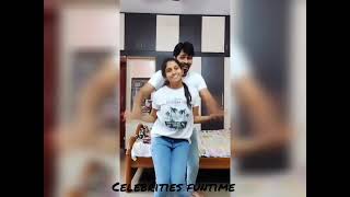 zee Tamil fame puvi dance video with his wife